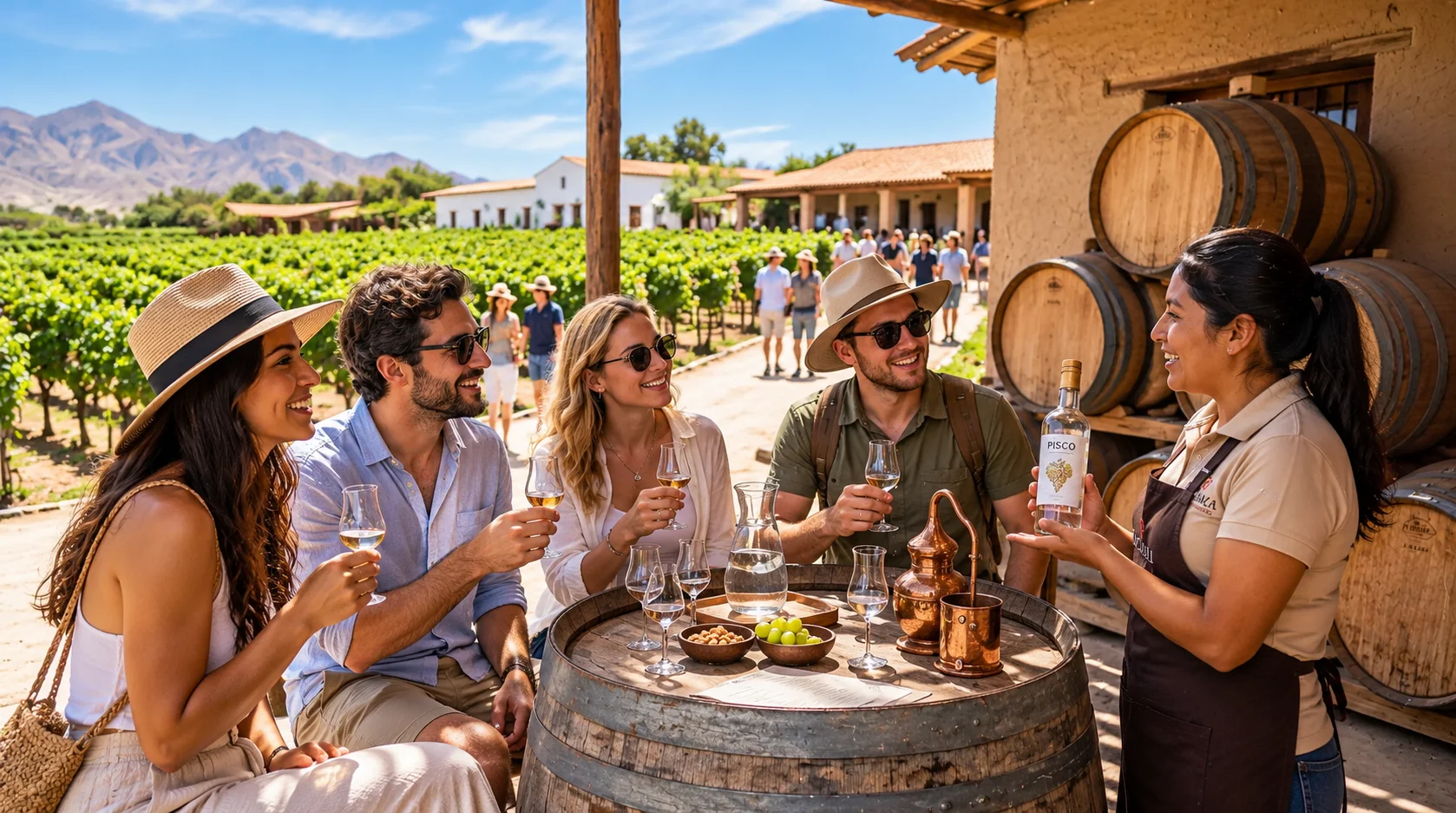 The Pisco Valley Route in Ica